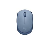 Logitech M171 Souris Sans Fil 2,4 GHz avec Mini-récepteur USB, Suivi Optique, Ambidextre - Bleu Gris