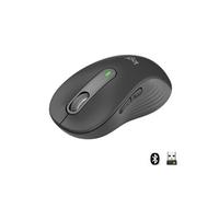 Souris Sans Fil Logitech Signature M650 L - Grande Taille Silencieuse, Bluetooth, Boutons Programmables - Graphite