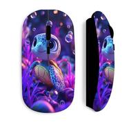 Souris sans fil - MANIACASE - Bébé tortue mignonne - Noir - Optique - 70 g