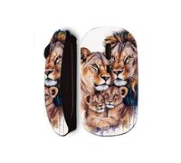 Souris sans fil - Maniacase - Famille Lion - Noir - Optique - Clé USB incluse