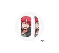 Souris Sans Fil - MANIACASE - Karma Akabane - Rouge - Compatible Mac et PC - Clé USB wifi incluse