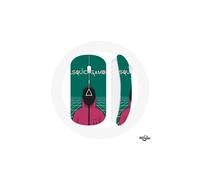 Souris Sans Fil - MANIACASE - Masque Triangle - Compatible Mac et PC - Clé USB wifi incluse - Couleur Verte