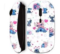 Souris sans Fil - - Stitch et Angel Dessin noir