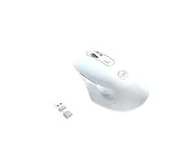 Souris sans fil - MOBILITY LAB - Omega - Bluetooth et récepteur 2,4GHz - Blanc - Clics silencieux - Précision réglable