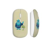 Souris sans fil - Monstre Compagnie - Blanc - Clé USB wifi incluse - Compatible Mac et PC