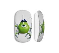 Souris Sans Fil - MANIACASE - Monstre et Compagnie - Vert - Clé USB Wifi - Compatible Mac et PC