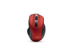 Bluestork M-WL-OFF75 - Souris sans Fil Double connexion : Bluetooth & USB 2.4 Ghz - sans fil Rechargeable, Ambidextre, Ergonomique - silencieuse pour PC/MAC - New (Rouge)