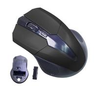 Souris sans fil optiques - 2,4 g de souris ergonomiques, accessoire d'ordinateur USB | Appareil élégant alimenté par batterie, pointeur DPI de 1200 pour l'utilisation des ordinateurs portables, projet
