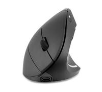 Souris sans fil Perixx PERIMICE-713R, optique, verticale, noire, rechargeable, à induction
