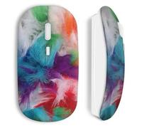 Souris sans fil Plumes color ()