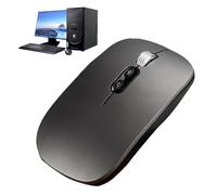 Souris sans fil pour ordinateur portable - ergonomique 2,4 G AI Voice | Entrée de recherche par reconnaissance vocale, souris d'ordinateur 1600 DPI, traducteur 28 langues PC bureau jeu, accessoires bu