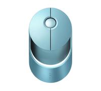 Souris sans fil - RAPOO - RAMELO AIR 1 - Bleu - Silencieuse - Rechargeable - Multimode