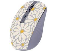 T'nB - Souris sans fil Flower - Bluetooth et USB-A, Rechargeable, 1600 DPI, 6 boutons, Silencieuse