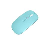 Souris sans Fil Rechargeable Compatible Bluetooth Souris Ergonomique Portable et silencieuse pour iPad Ordinateur Portable Tablet Phone Souris de Jeu pour Le Bureau Largement Compatible (Green)