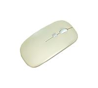 Souris sans Fil Rechargeable Compatible Bluetooth Souris Ergonomique Portable et silencieuse pour iPad Ordinateur Portable Tablet Phone Souris de Jeu pour Le Bureau Largement Compatible (Yellow)