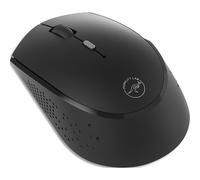Souris sans-fil rechargeable double dongle USB + USB-C - Noir