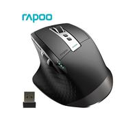 Souris sans fil rechargeable multimode Rapoo MT750L/MT750S, souris Bluetooth ergonomique 3200 DPI,
