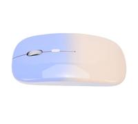 Souris sans Fil Rechargeable pour Ordinateur Portable avec Clics | Conception compacte, prend en charge plusieurs systèmes, fonction mode veille, léger pour les voyages, suivi haute résolution