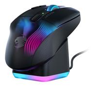 Souris sans fil avec station de charge - Stellar Wireless + Bluetooth/USB-A - ROCCAT - Kone XP Air - Noir - Neuf