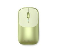 Satechi Souris sans Fil Slim EX, Bluetooth et 2,4 GHz, Jaune Agrume | Jusqu'à 3 mois d'autonomie, clics silencieux, multi-appareils, en aluminium mat, pour MacBook, Windows et plus