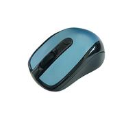 Souris sans fil silencieuse 2,4 GHz pour PC Dell, Lenovo, HP, ordinateur portable et de bureau, 800-1600 dpi, pour Valorant, bleu clair