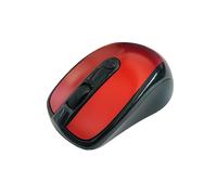 Souris sans fil silencieuse 2,4 GHz pour PC Dell, Lenovo, HP, ordinateur portable et de bureau, 800-1600 dpi, compatible Valorant (rouge).