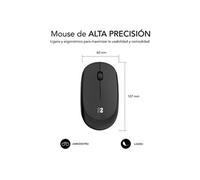 Souris sans fil silencieuse Business Plus - Jusqu'à 1200 DPI
