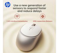 Souris sans fil silencieuse HP, souris d'ordinateur, connexion USBL, technologie 2,4 G, convient pour les souris d'ordinateur de bureau et les ordinateurs portables de bureau. Compatible avec les syst