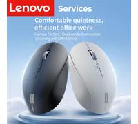 Souris sans fil silencieuse Lenovo N220 2,4 GHz, latence ultra-faible, réponse rapide, autonomie ultra-longue, conception ergonomique pour le bureau et les entreprises Taille UniqueUnicolorePolypropyl