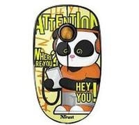 Souris sans fil silencieuse Trust Jaune et Noir G