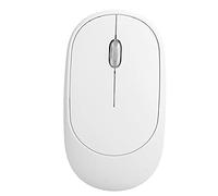 Souris sans Fil, Souris sans Fil 2,4 Ghz DPI, Ordinateur Optique Rechargeable Réglable, Périphérique Externe avec Récepteur USB, Souris Optique à Roue à 4 Voies(Blanc)