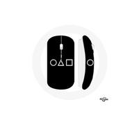 Souris Sans Fil Squid Game Circle Triangle Square (Maniacase)