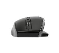 Souris sans fil Targus AMW584GL Blue Trace 1600 DPI, 7 boutons, molette de défilement verticale, RF sans fil, droitier, noir, 83x127x44mm, alimentée par 2 piles AA.
