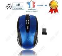 Souris sans fil - TD® - Ergonomique - Design élégant - Connexion rapide - Anti-interférences