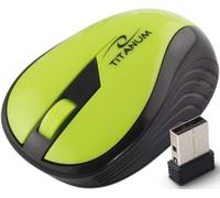 Souris sans Fil Titanum Raimbow 3D TM114G (Noir/Vert)