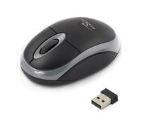 Esperanza Souris sans fil Titanum Vulture 3D TM116E – Noir/Gris (Noir G)