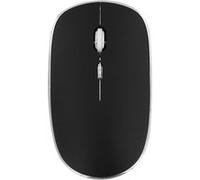 TNB Souris sans fil silencieuse ambidextre Rubby - Noir