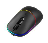 Tracer Souris RATERO sans fil RF 2,4 GHz 1600 DPI Batterie 650 mAh Rétroéclairage RGB Noir G
