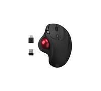 Mobility Lab - Souris sans Fil trackball - Souris sans Fil avec molette de Pouce, Précision réglable, Connexion USB et USB-C, Compatible macOS et Windows - Noir