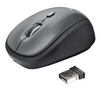 Trust Souris sans fil Yvi – Optique 1600 DPI – 4 boutons – Noir