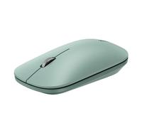 UGREEN Souris sans Fil Plate Silencieuse 2,4 GHz 4000 DPI Régléable Wireless Mouse Mince Compatible avec Mac Ordinateur PC Portable Tablette (Vert)