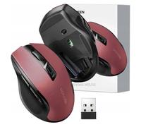 Souris sans fil Ugreen MU006 4000 DPI Rouge
