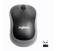 Souris sans fil USB Logitech M185 2,4 GHz, 1000 DPI, 3 boutons, silencieuse, pour PC/ordinateur portable. Compatible avec les joueurs.