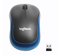 Souris sans fil USB Logitech M185 2.4 GHz 1000 DPI 3 boutons souris de Navigation optique de jeu silencieuse pour PC/ordinateur