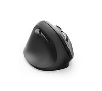 Souris sans fil vert., ergon., pr gaucher "EMW-500L", 6 touches, noire
