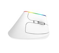 Souris sans fil verticale ergonomique RVB 1600dpi