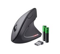 Souris sans fil verticale ergonomique Trust Verto, prévention des douleurs liées à la souris et de l'épicondylite, pour PC/ordinateur