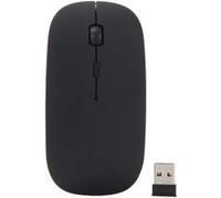 Souris Sans fil Vshop Noir avec Mini récepteur USB PC Windows Macbook Noir