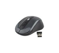 Souris Sans Fils Universelle Optique 2600 Dpi 2.4 Ghz USB Plug & Play Gris Foncé YONIS