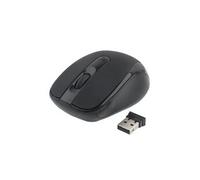 Souris Sans Fils Universelle Optique 2600 Dpi 2.4 Ghz USB Plug & Play Noire Neuf YONIS Noir